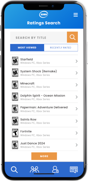 Ratings Search